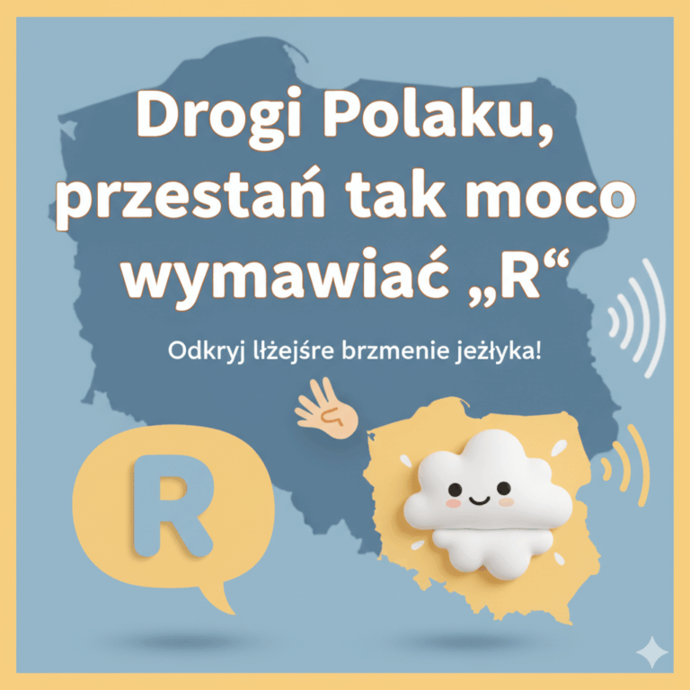 Drogi Polaku, przestań tak mocno wymawiać „R”