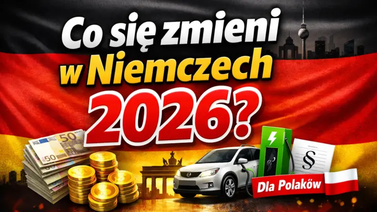 NIEMCY 2026: Wielkie zmiany w wypłatach
