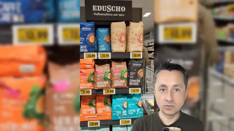 Kawa w niemieckich supermarketach