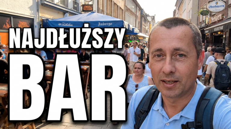 Najdłuższy bar świata! Legendarna dzielnica knajp: Düsseldorf Altstadt