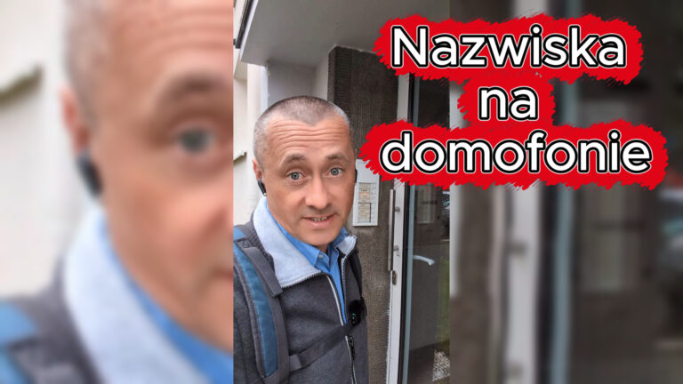Nazwiska na domofonie
