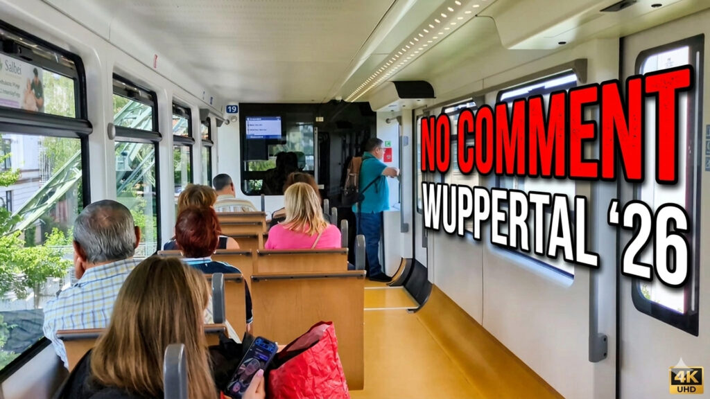 No comment. Germany May 2026. Wuppertal Suspension Railway