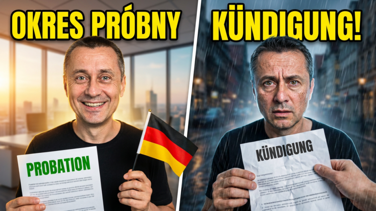 Praca w Niemczech: Okres próbny w 2026 roku