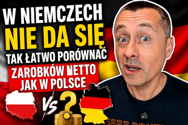 W Niemczech nie da się tak łatwo porównać zarobków netto jak w Polsce