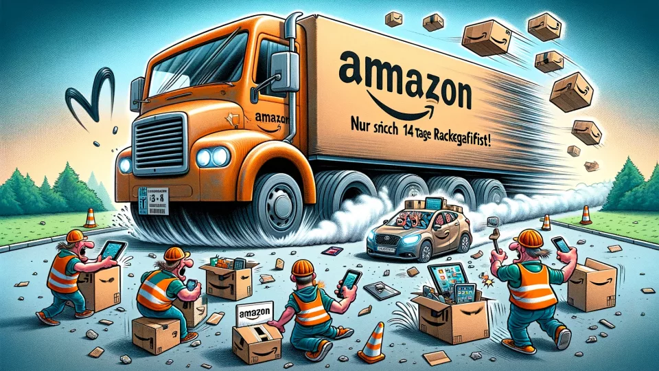 Amazon zieht die Bremse: Rückgabe jetzt nur noch 14 Tage für Elektronik!