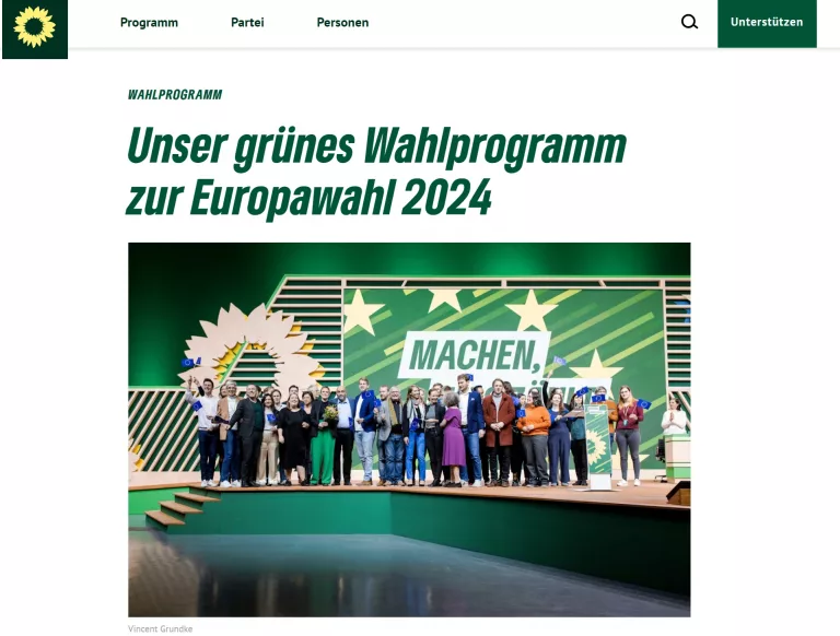 Die Kernthemen der Grünen zur Europawahl 2024: Ein Blick auf die Zukunft Europas
