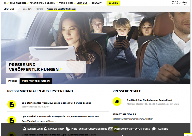 Opel Bank: Eine Übersicht über Produkte und Dienstleistungen