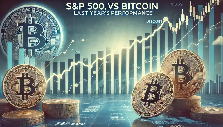 Der S&P 500 und Bitcoin im Vergleich
