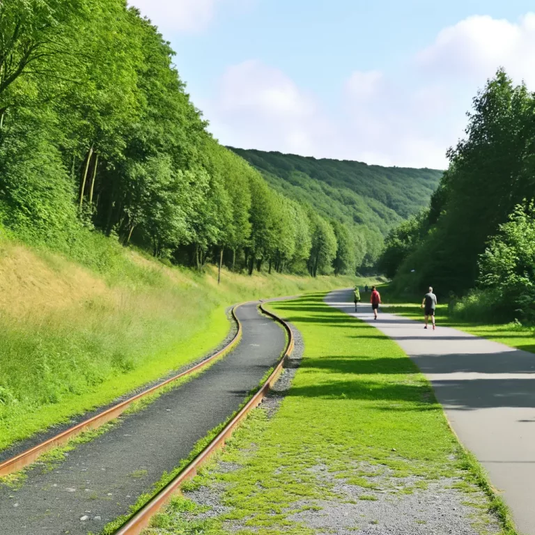 Entdecke die Freude am Laufen auf den Nordbahn- und Südbahntrassen in Wuppertal